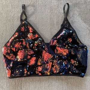 Rave Sequin Top